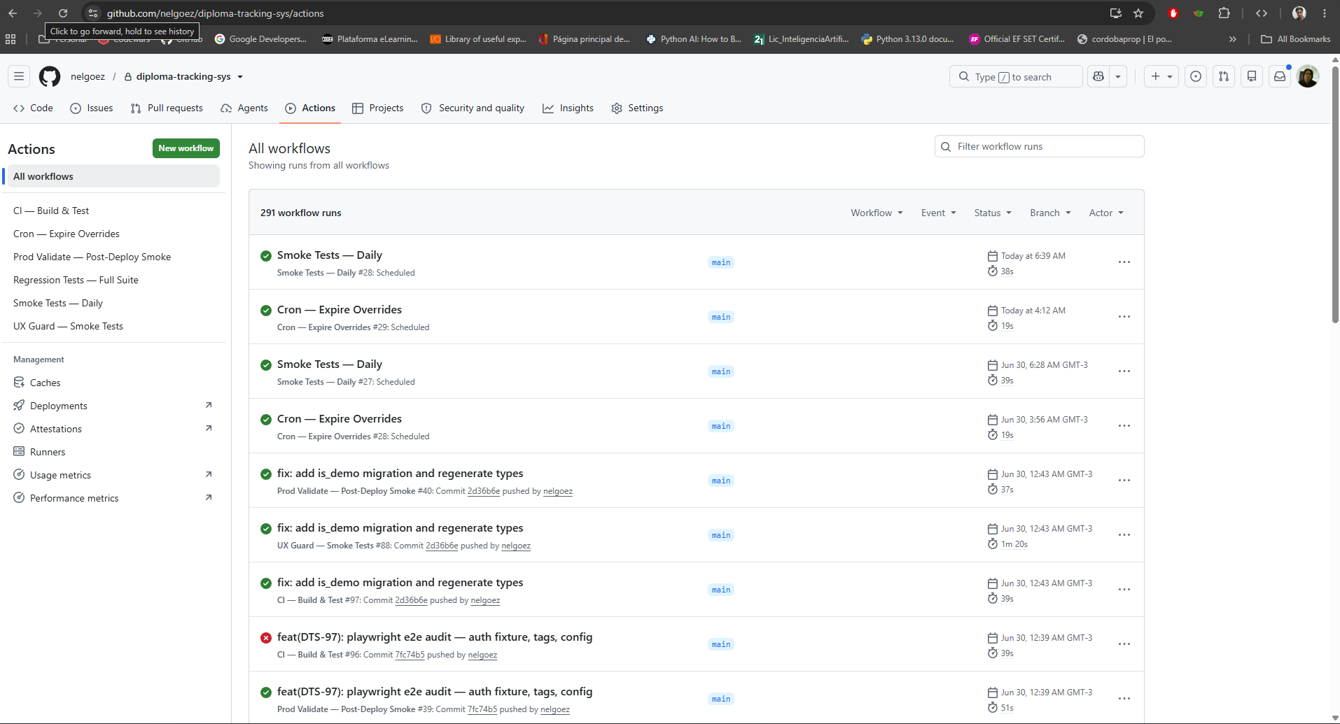 screenshots-projects-page
